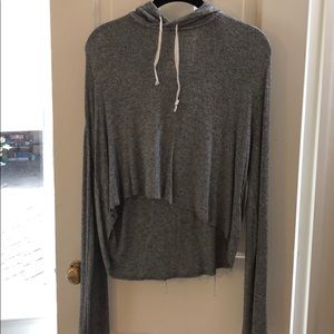 Cropped sweatshirt
